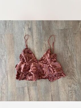 Dress Forum Rosewood Velvet Camisole
